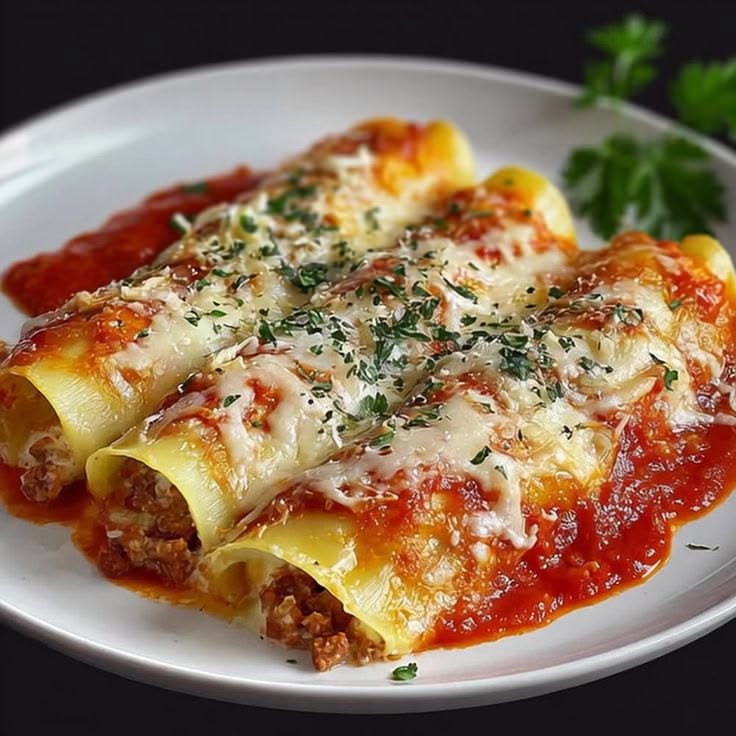 Cannellonis à la viande
