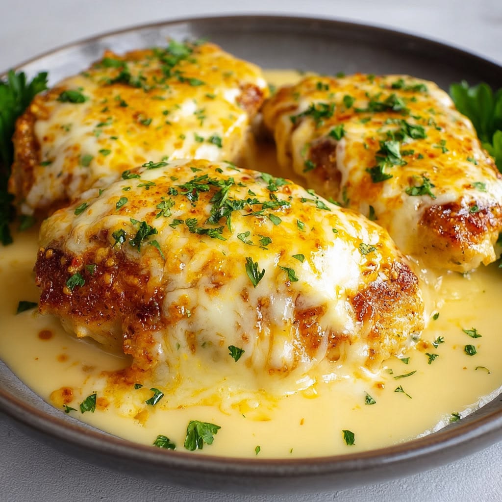 Escalope Parmigiana Gratinée
